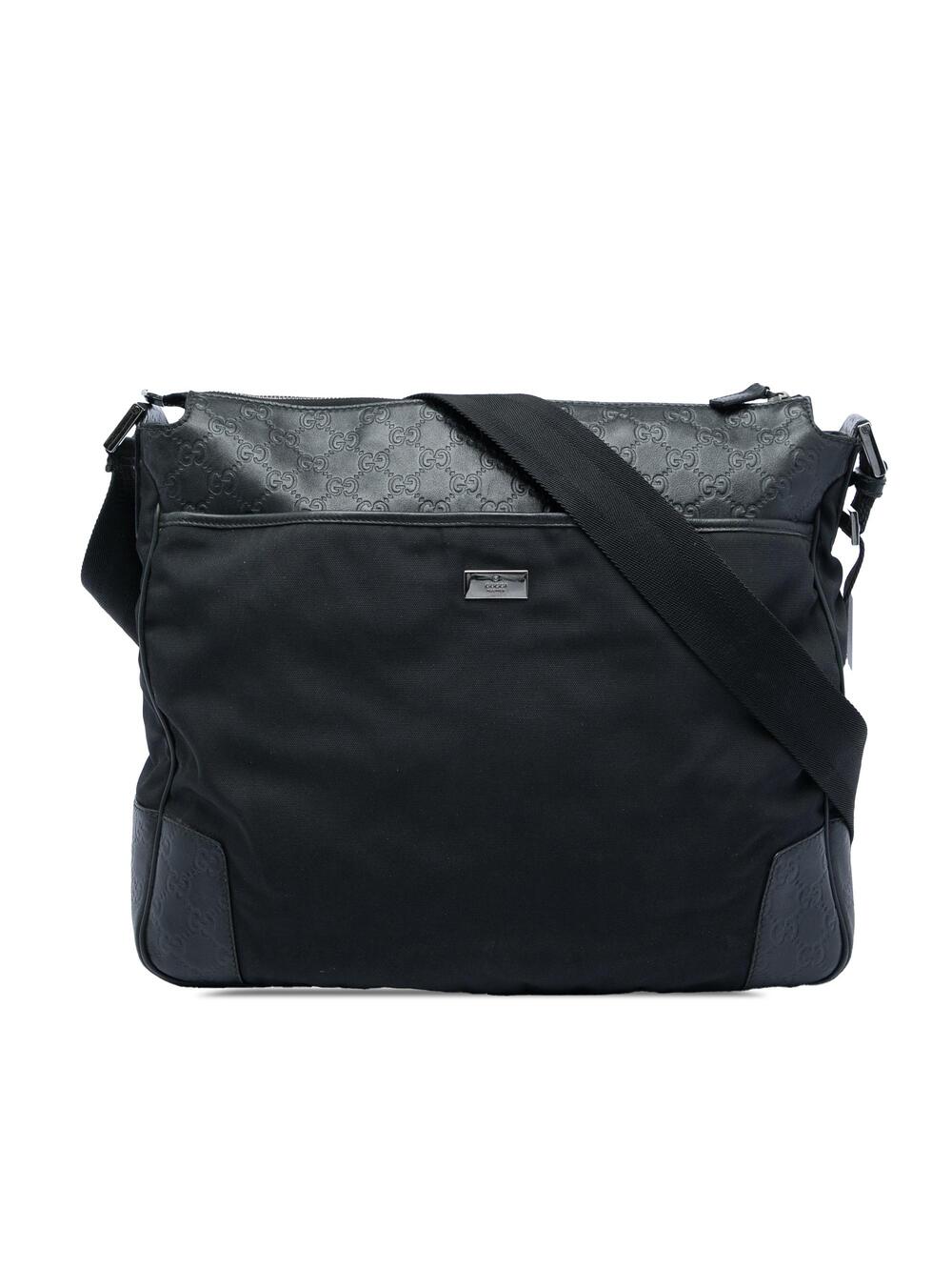 Zip Messenger Bag Guccissima Leather #298081G77B